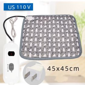 Constant Temperature, Waterproof, Bite-resistant And Scratch-resistant Electric Heating Pad For Dogs And Cats (Option: Standard-High and low gear-110V US)