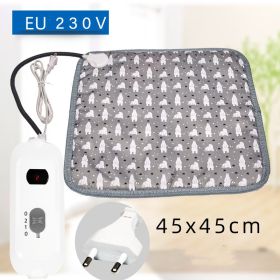 Constant Temperature, Waterproof, Bite-resistant And Scratch-resistant Electric Heating Pad For Dogs And Cats (Option: Standard-High and low gear-230V EU)