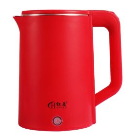 Automatic Power Off Kettle Large Capacity Electric Kettle (Color: Red)