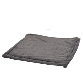 Constant Temperature, Waterproof, Bite-resistant And Scratch-resistant Electric Heating Pad For Dogs And Cats (Option: Upgrade Grey-Coat-No cushion)